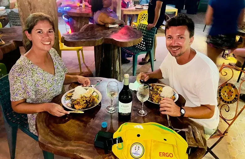 Maison Castel wine tasting at Zilwa Reggae Bar